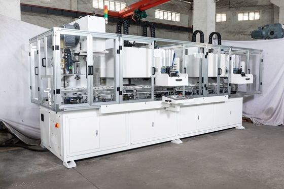Un buen precio. Máquina de embalaje de cubos de alta velocidad 40CPM con brida de rodadura en línea