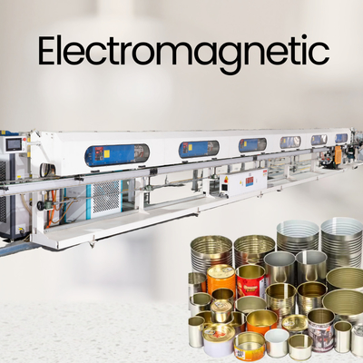 Un buen precio. Secador electromagnético de alta velocidad para latas metálicas de petróleo y alimentos (230 500 pcs/min) en línea