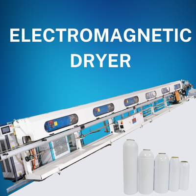 Un buen precio. Línea de producción automática de secadores electromagnéticos para latas de aerosoles en línea